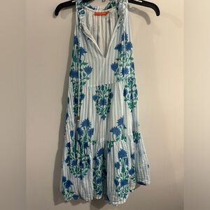 OLIPHANT SLEEVELESS TIERED MINI DRESS WOMENS XS